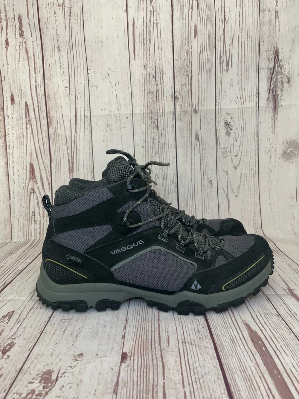 Vasque Inhaler II GTX Boots Men’s 13 Gray Trail Hiking Walking Trekking Shoes